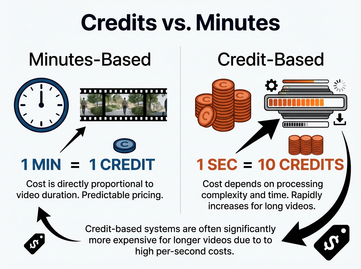 Pricing calculator scenarios for Indian AI video creators in 2026