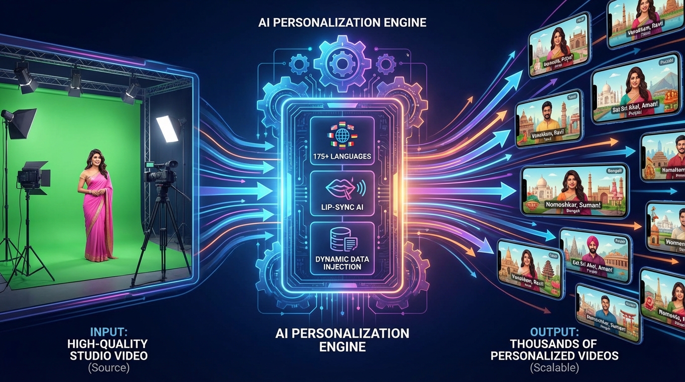 Multi-agent AI marketing workflow architecture diagram
