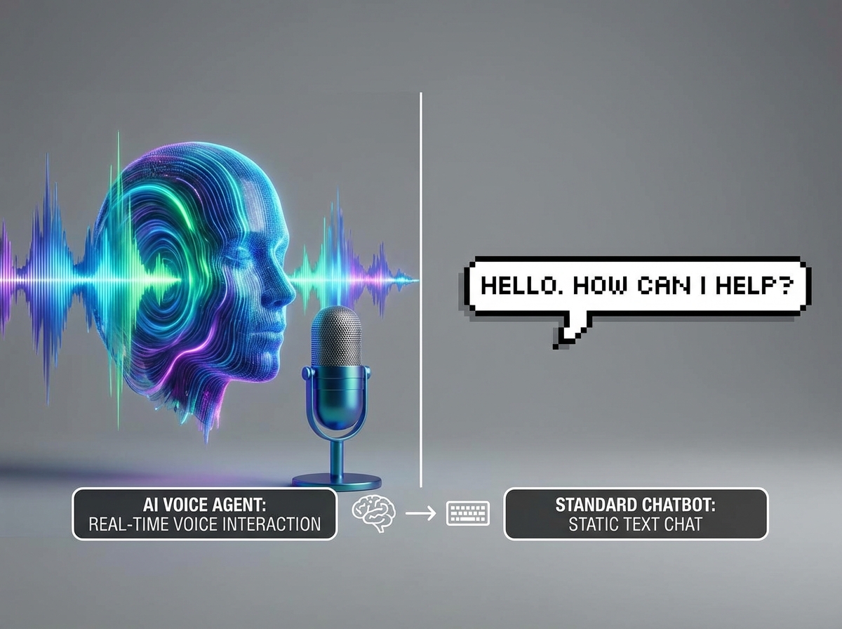 AI Voice Agent vs Chatbot Comparison Table