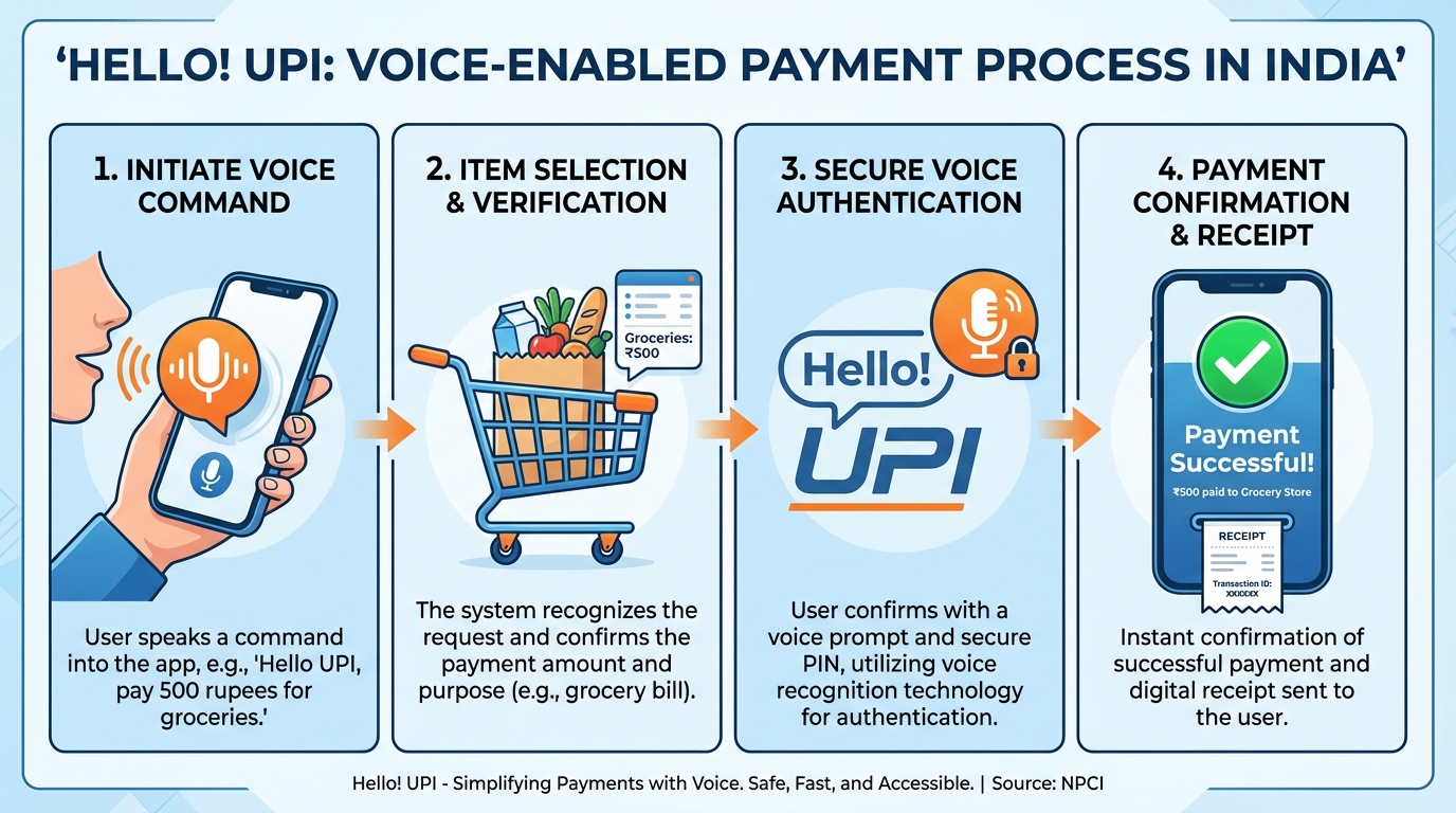 Voice commerce India infographic