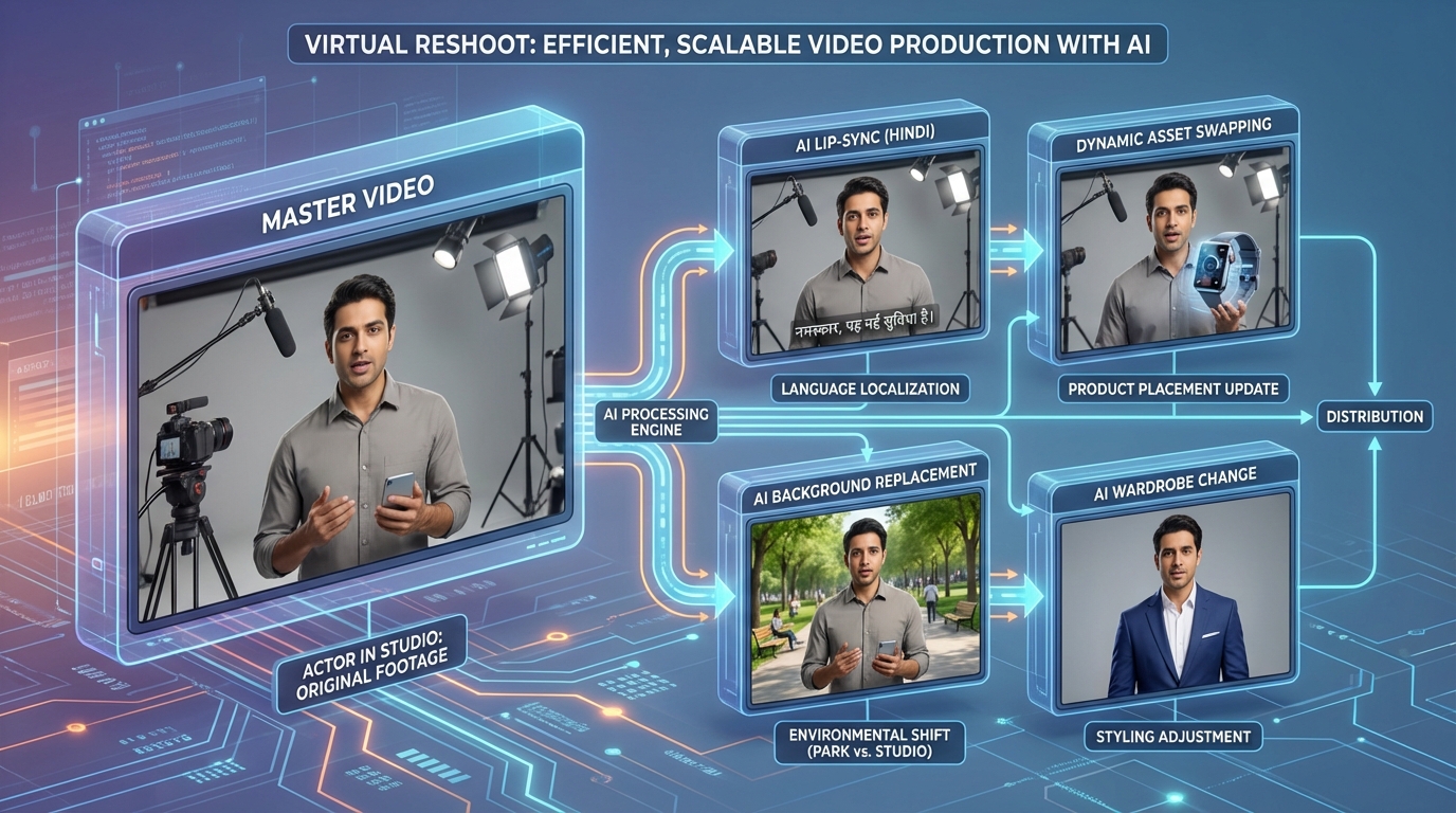 Example of AI-driven pitch prototypes with multilingual, persona-specific video variants
