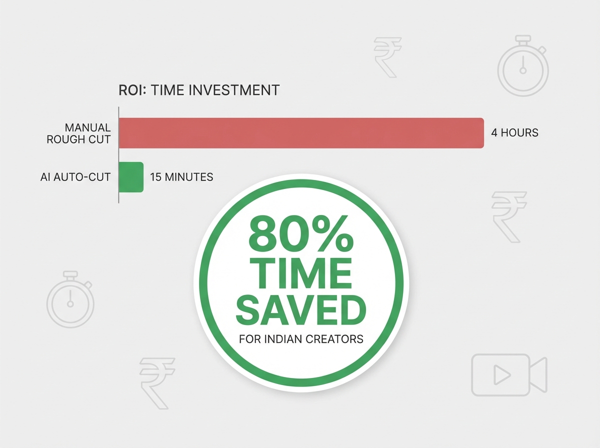 Comparison chart of AI video editors in 2026