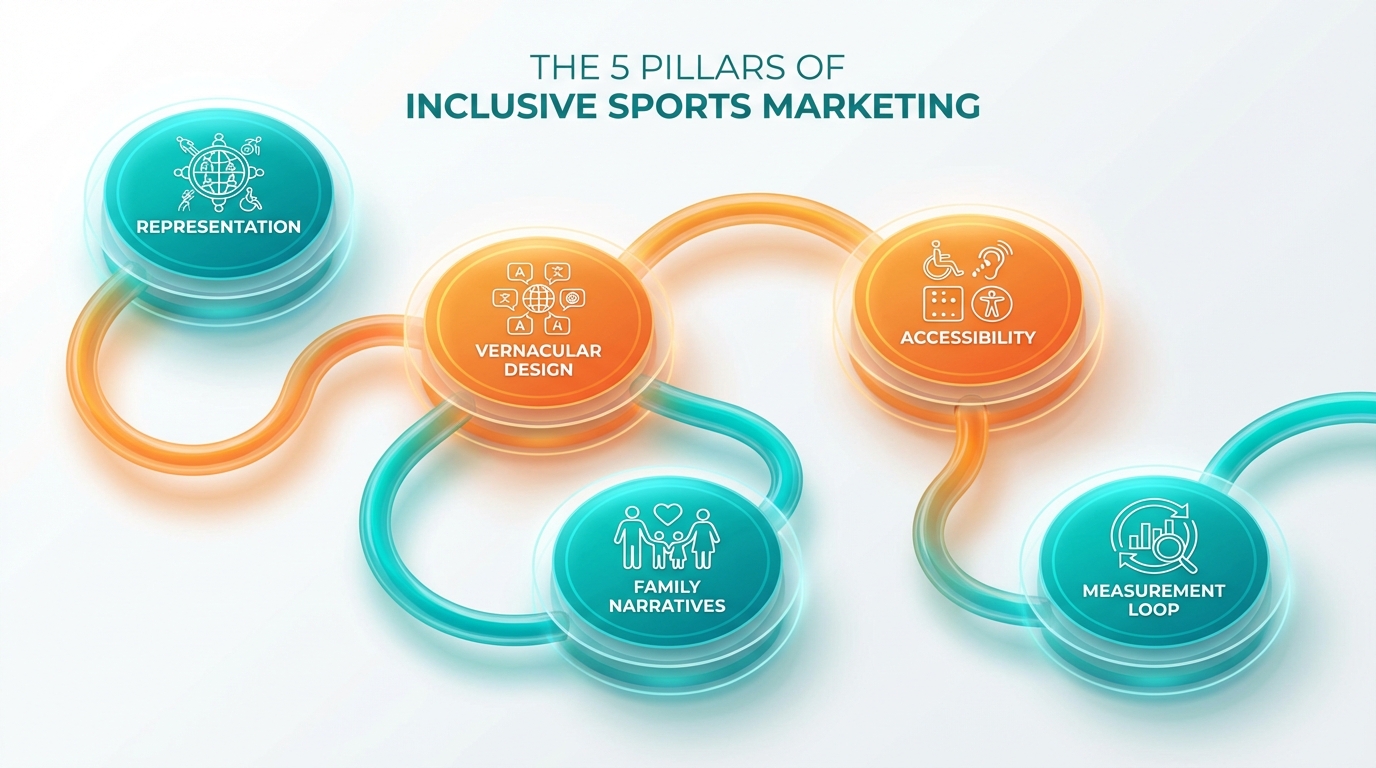 Women’s cricket marketing playbook visual