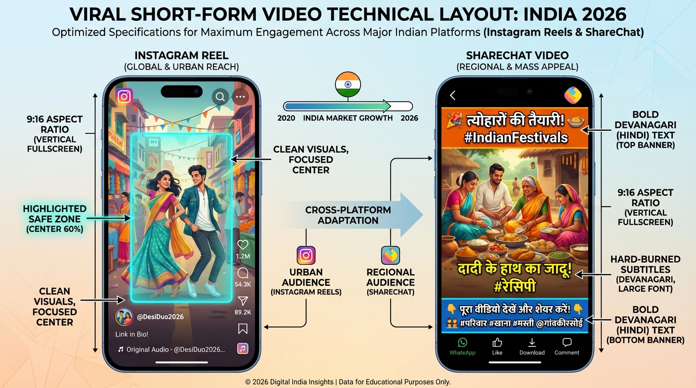 Example of AI-generated Hindi meme and reaction video for India 2026