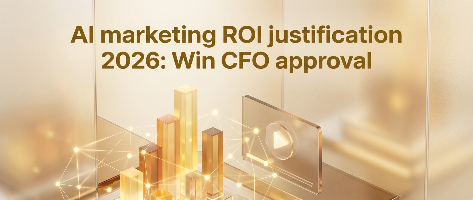 AI marketing ROI justification 2026: Win CFO approval