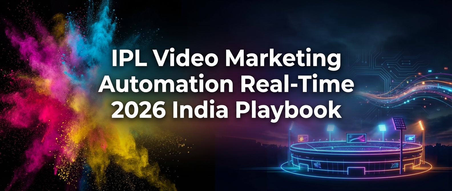 IPL Video Marketing Automation Real-Time 2026 India Playbook