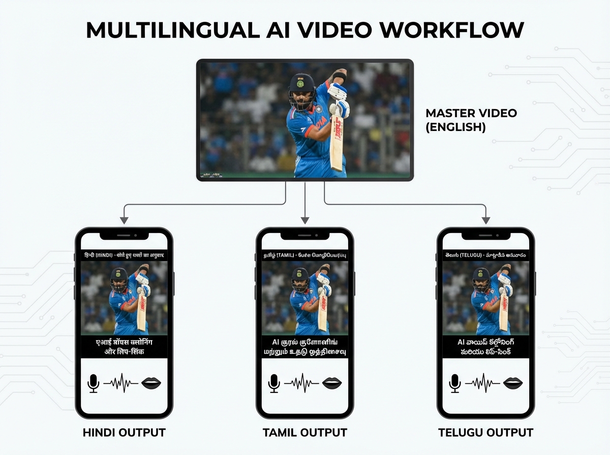 Enterprise AI video stack for IPL marketing