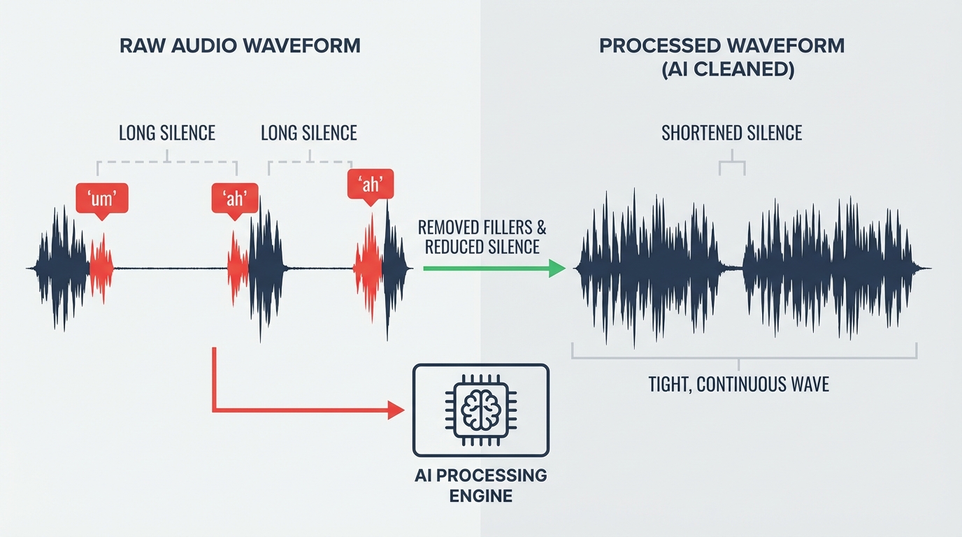 Gling AI vs Descript comparison India 2026 visual