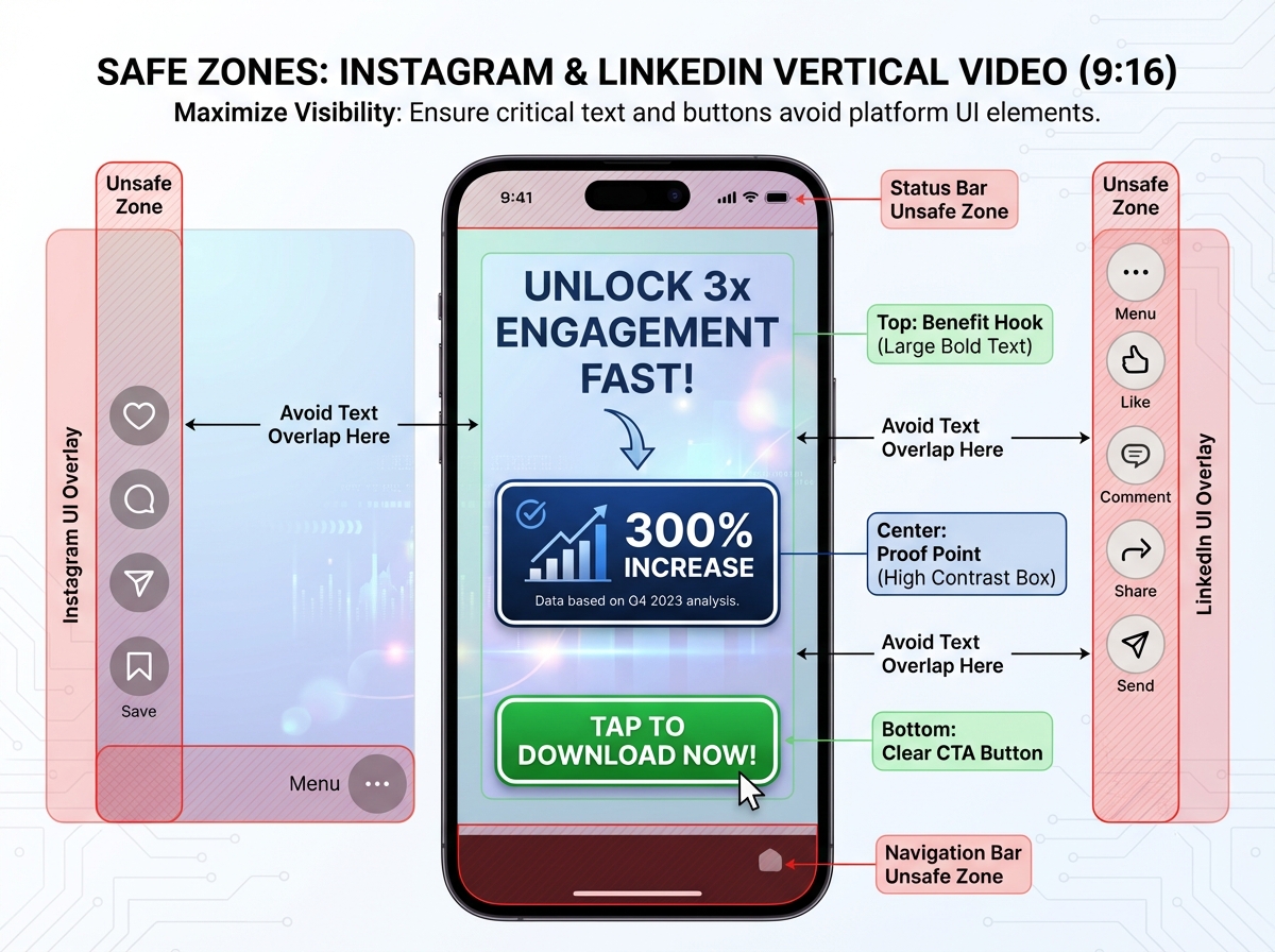 Silent video optimization AI workflow graphic
