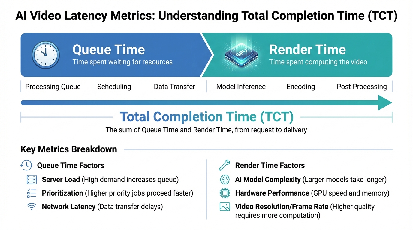 AI video speed benchmark India 2026 chart