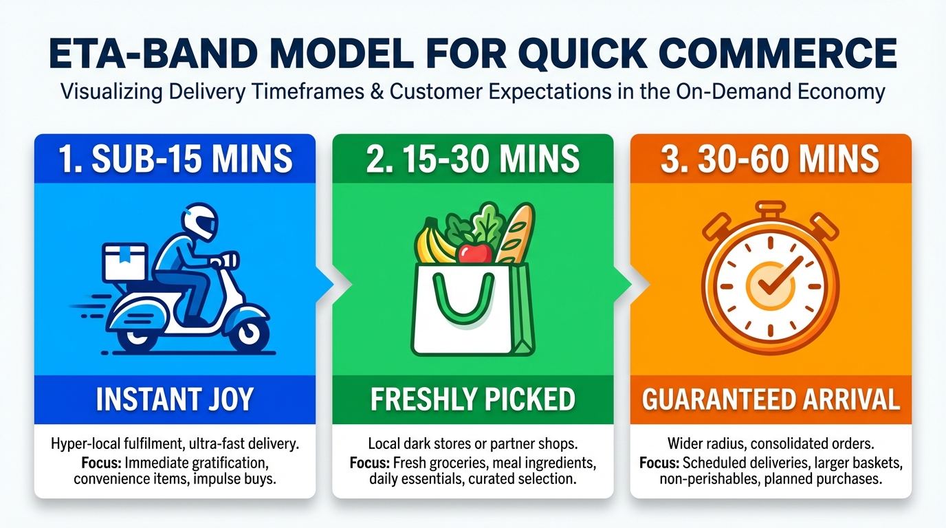 Illustration of quick commerce campaign strategy