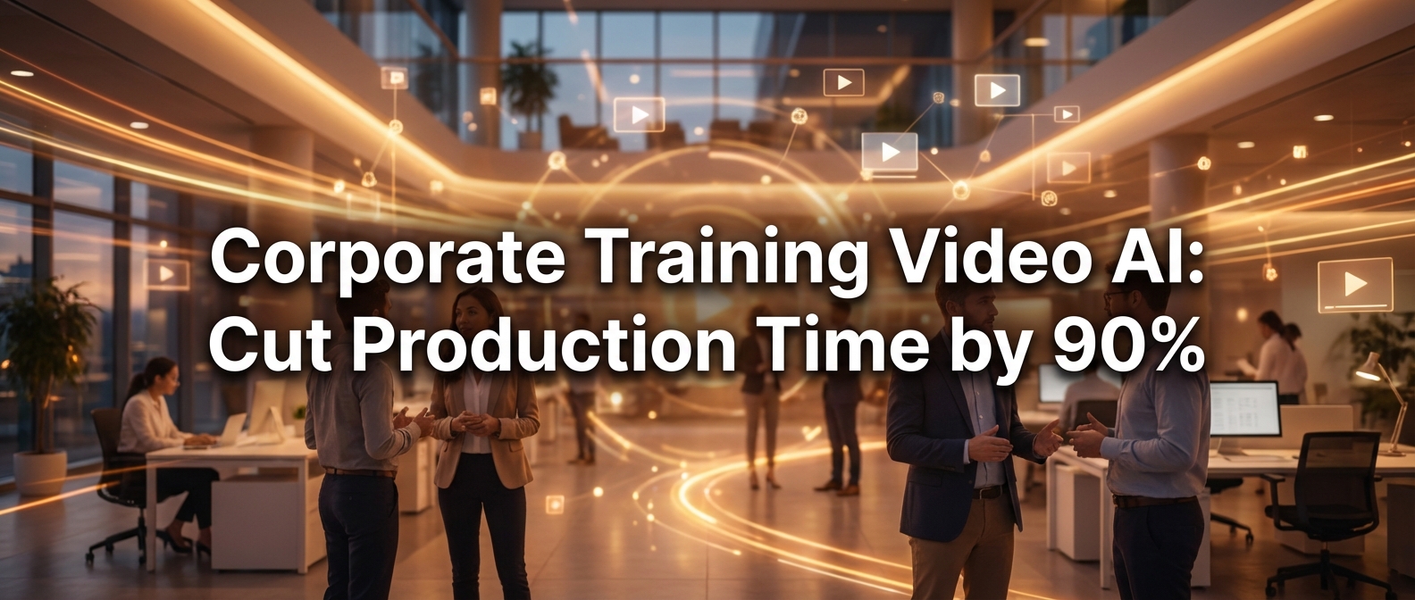 Corporate Training Video AI: Cut Production Time by 90%