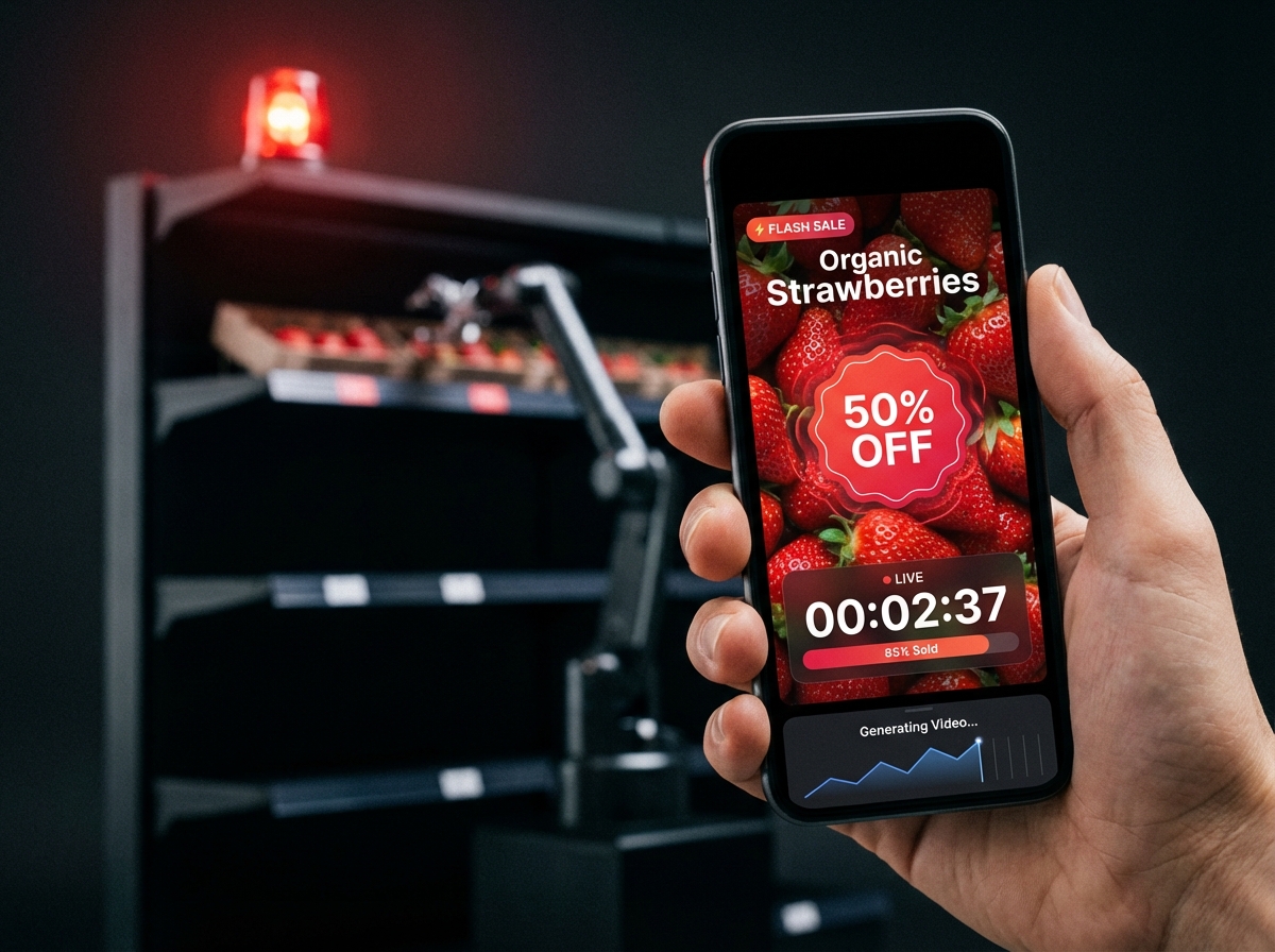 Hyperlocal and multilingual quick commerce video marketing map for India