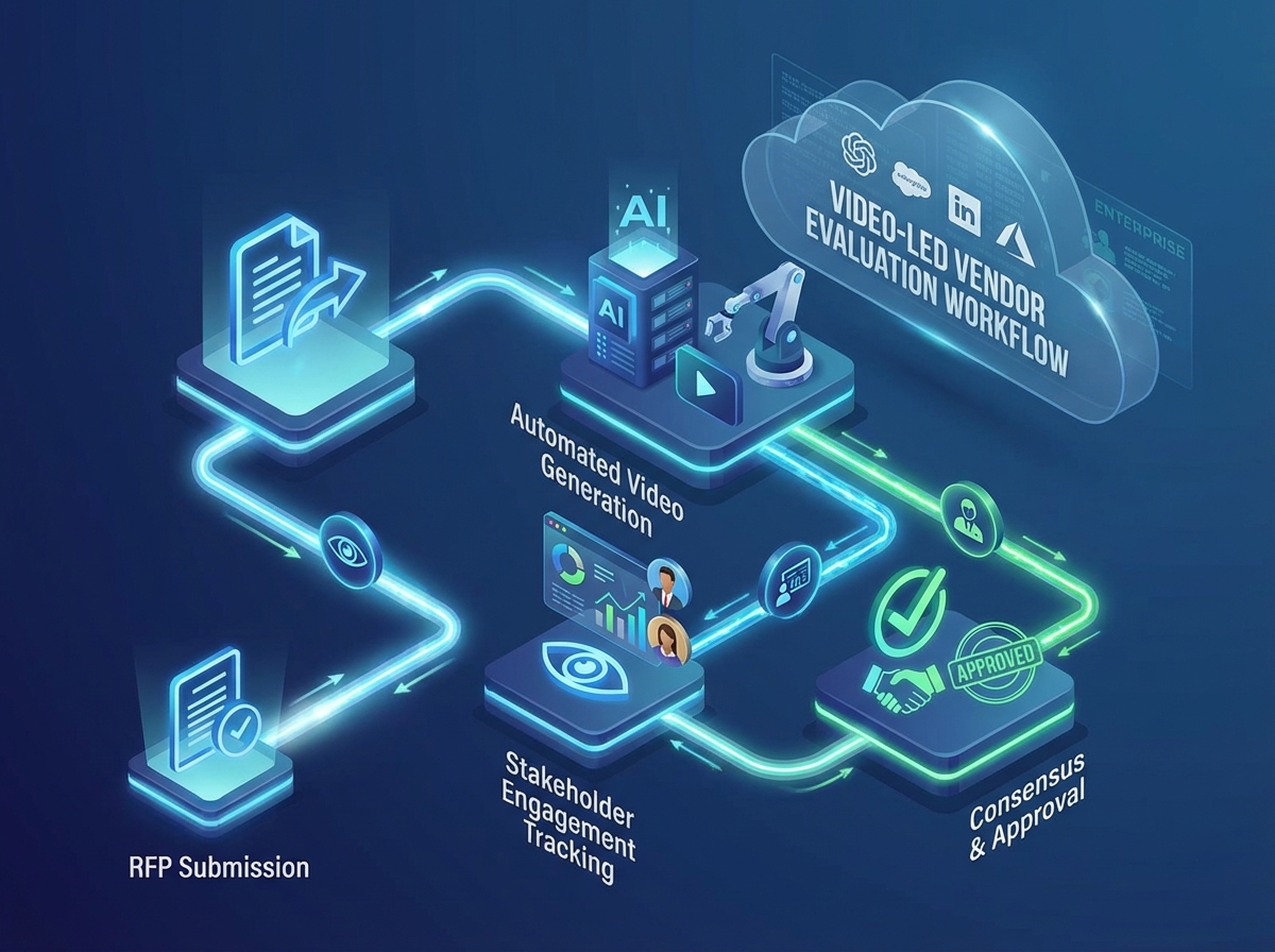 Orchestrating enterprise journey with video automation