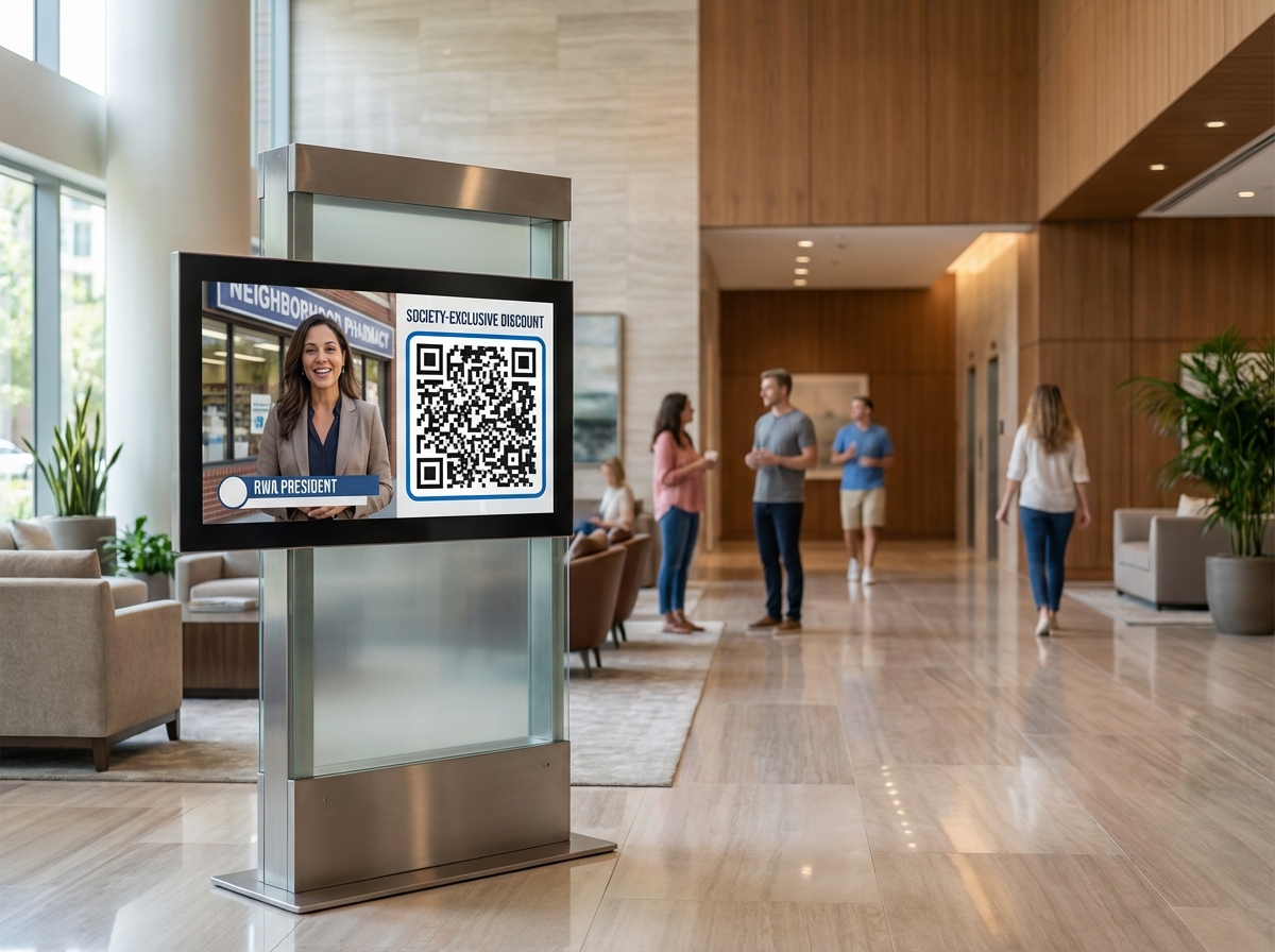 Hyperlocal community video growth and engagement illustration