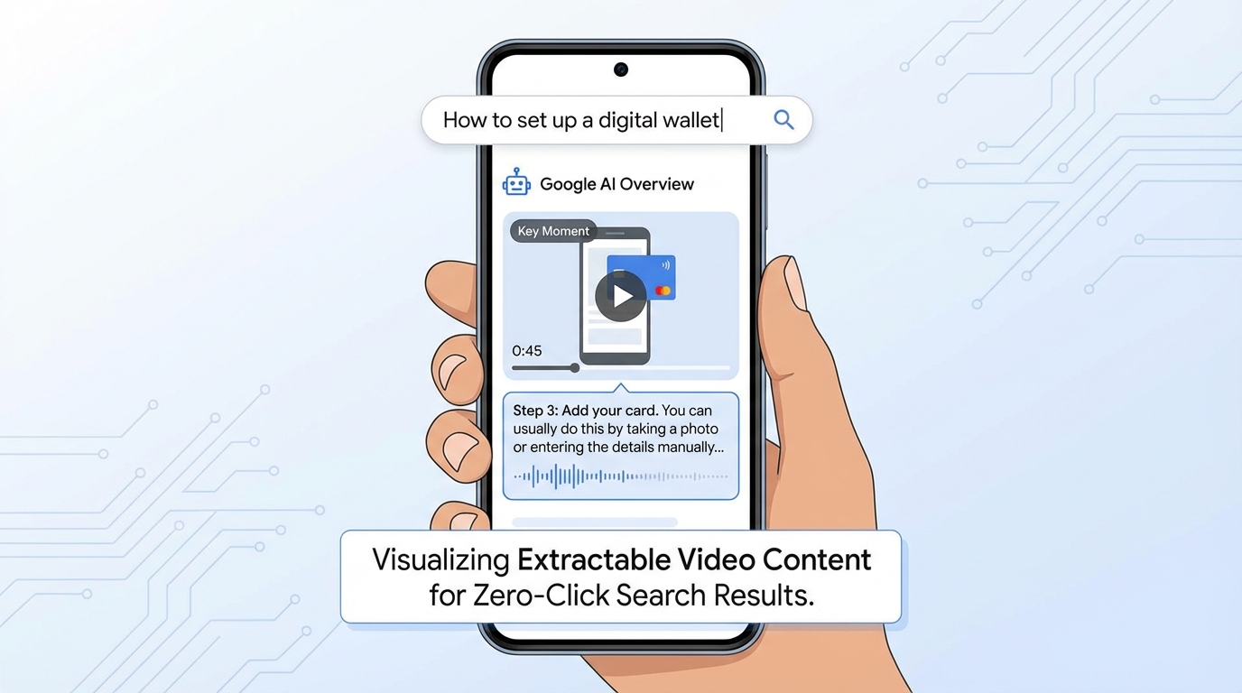 AI Overviews video SEO and zero-click optimization strategies diagram