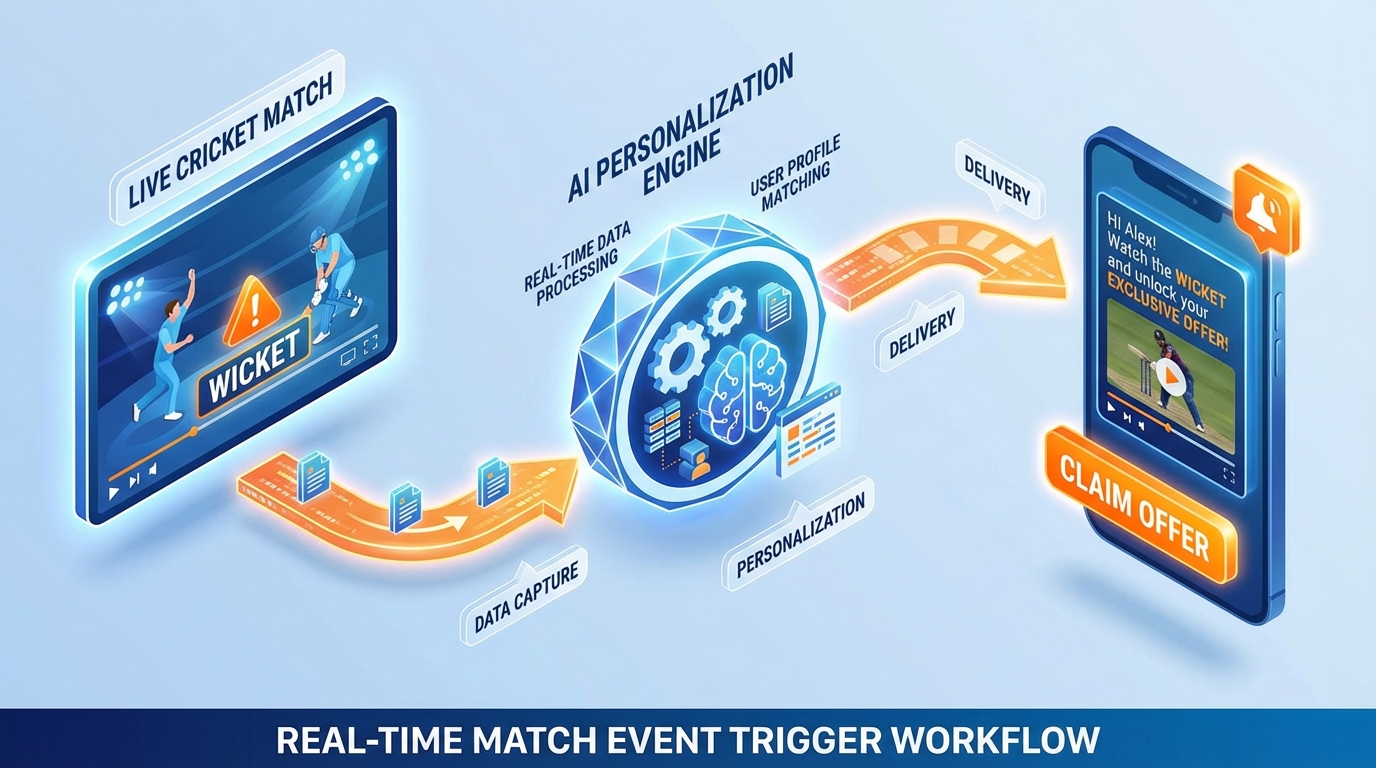 Illustration of multilingual personalized fan videos at scale