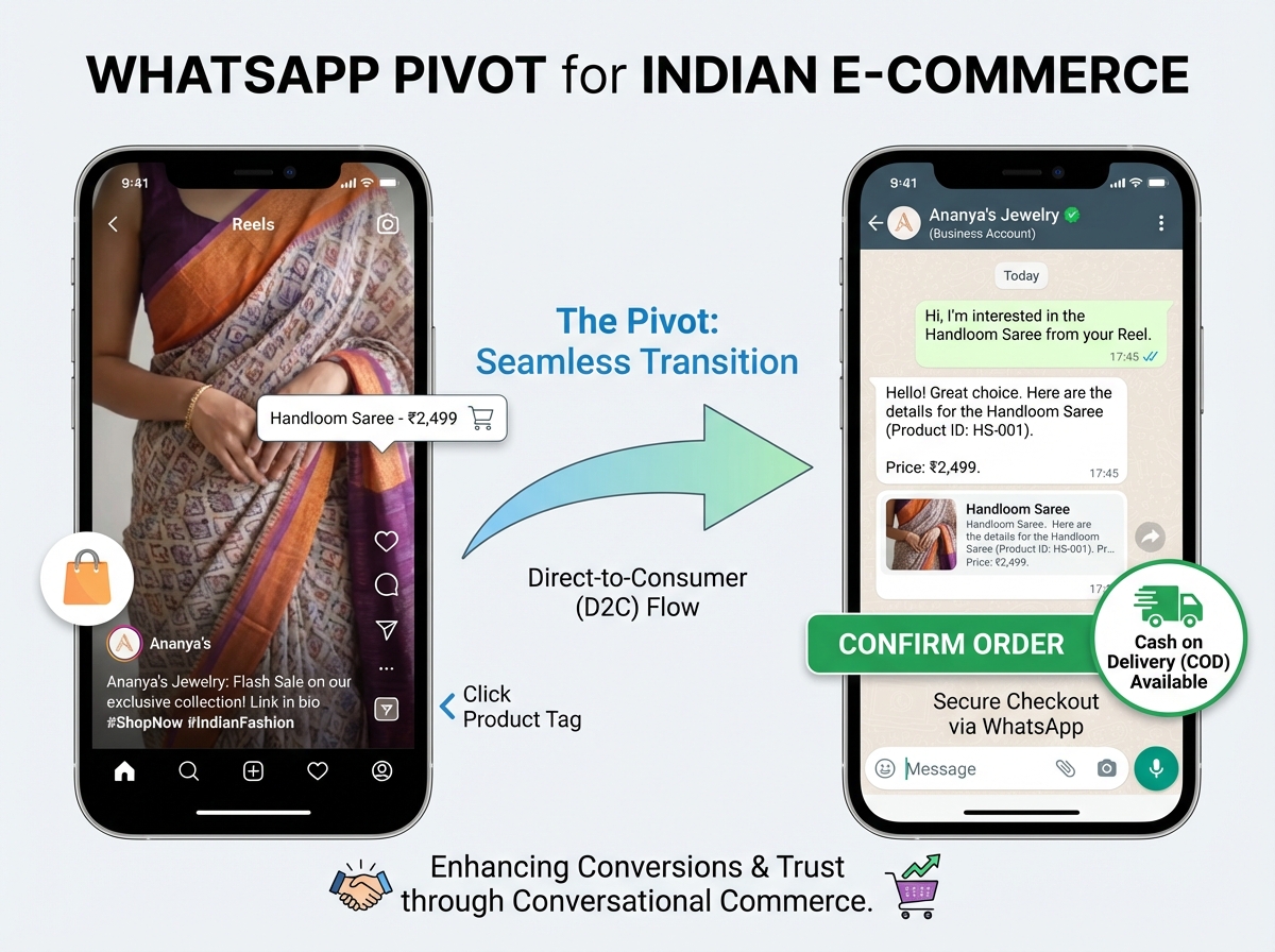 Example of interactive product video elements