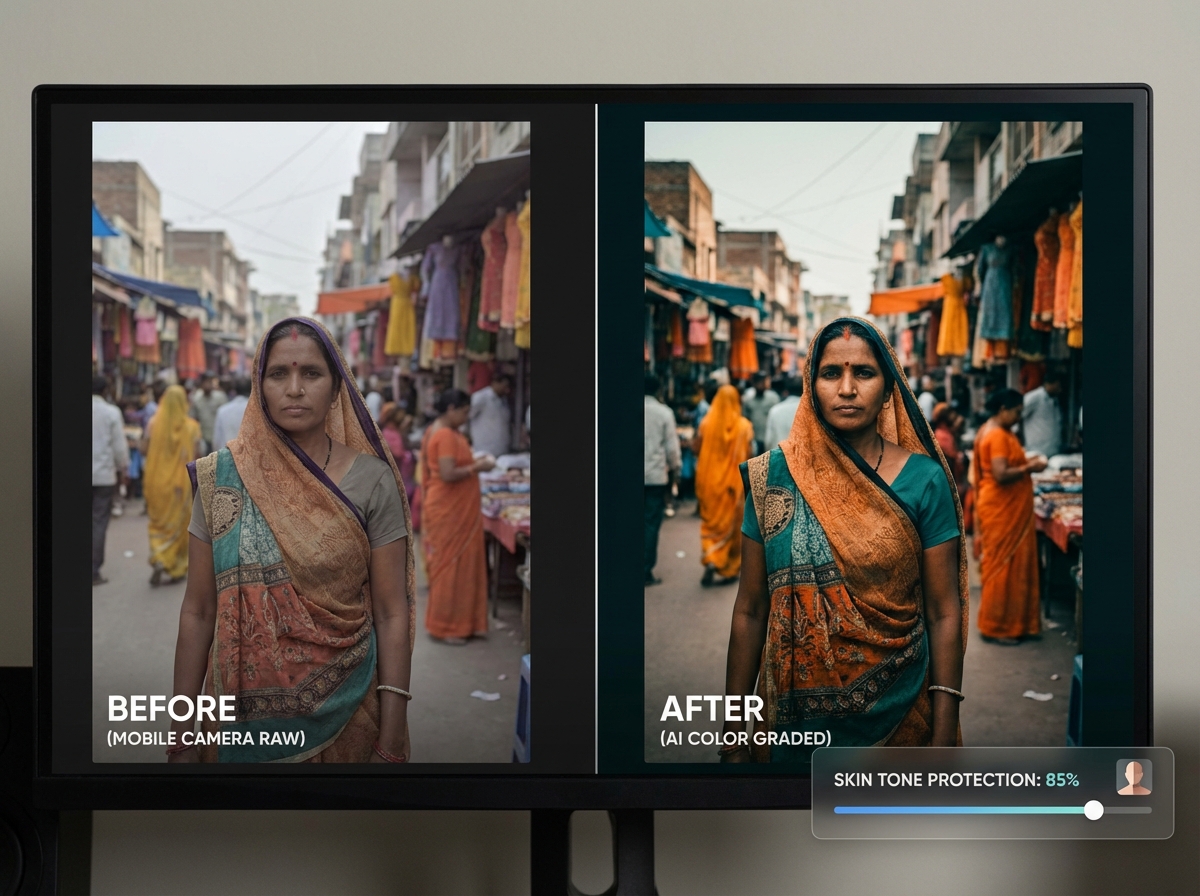 AI video editing and speed ramping tools for creators in India