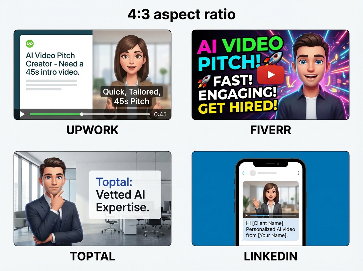 TrueFan AI workflow for freelance pitch video automation