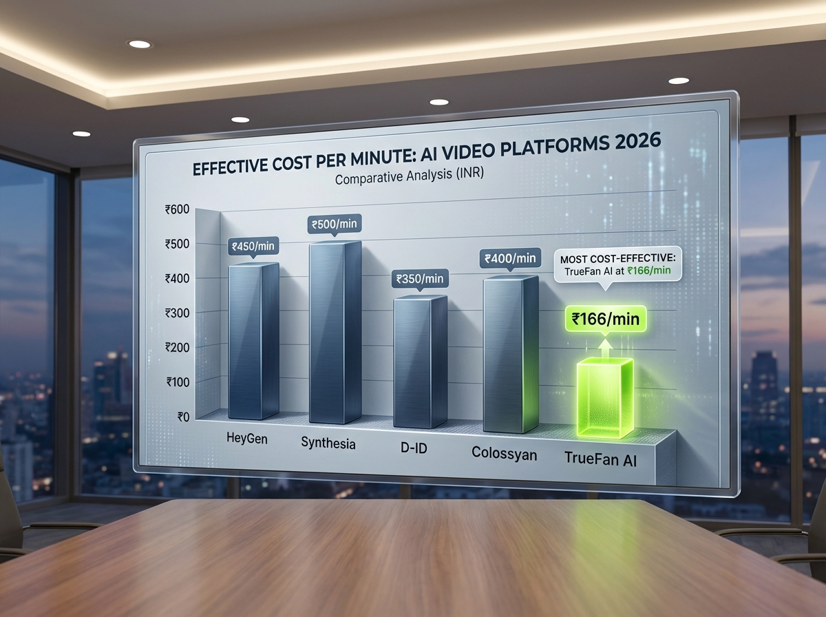 Custom and branded AI avatar workflows and pricing tiers diagram