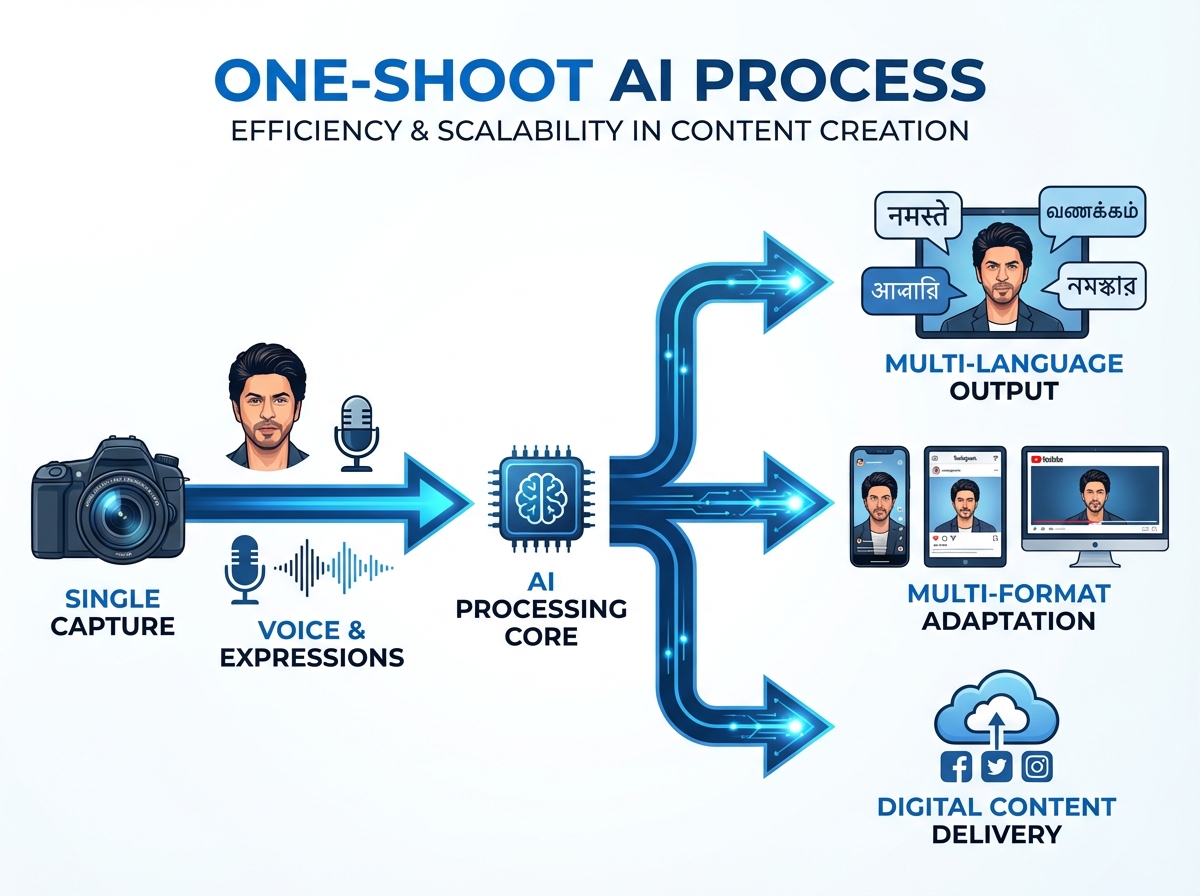 Illustration for startup celebrity endorsement ads