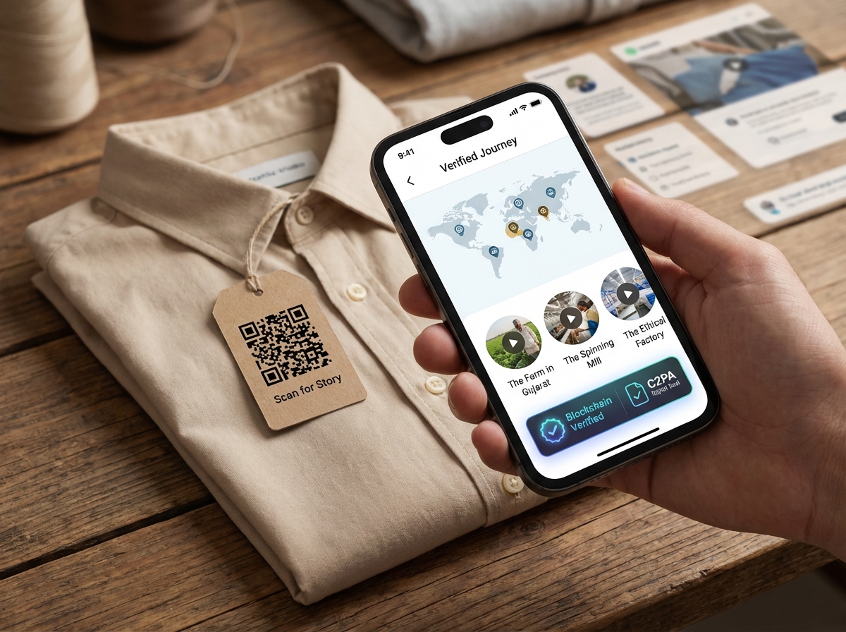 Supply chain transparency video storytelling across the value chain