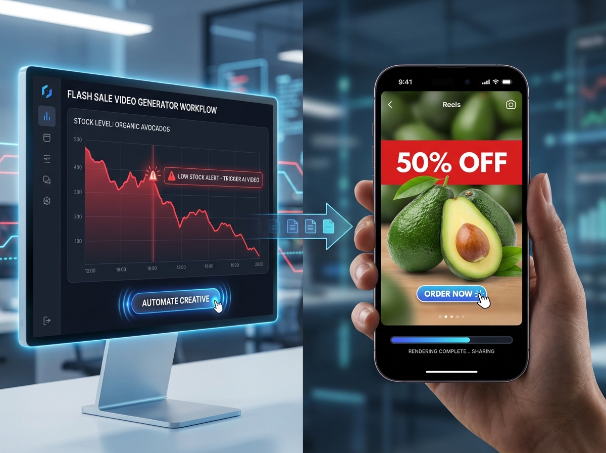 Quick commerce automation and compliance workflow diagram
