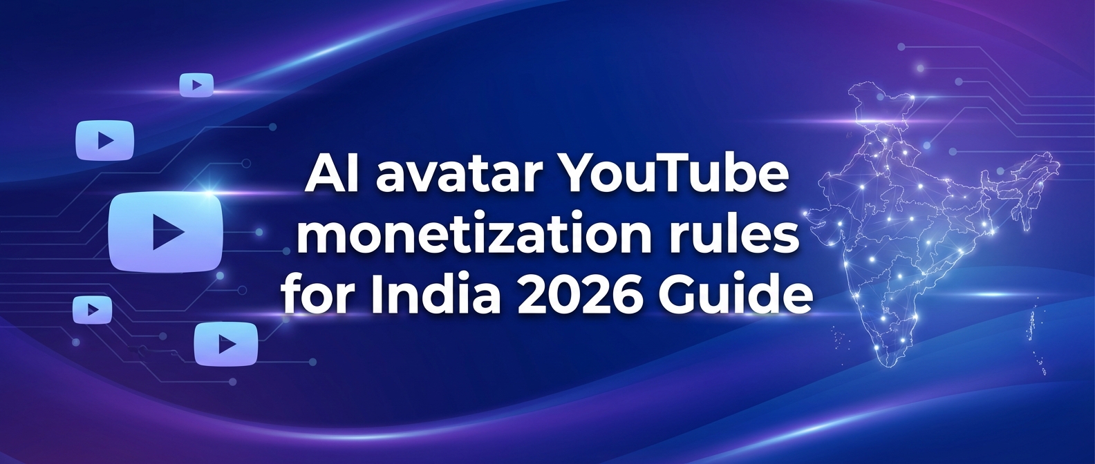 AI avatar YouTube monetization rules for India 2026 Guide
