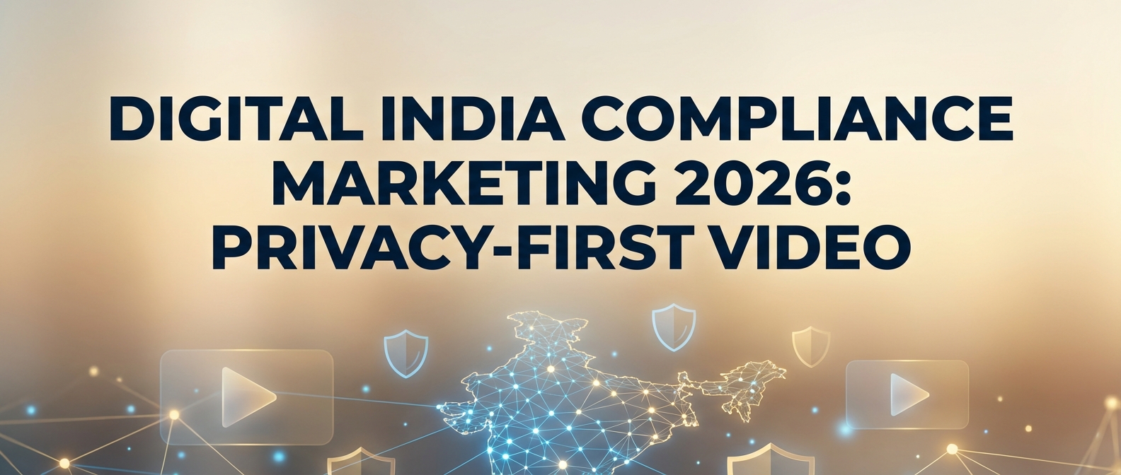 Digital India compliance marketing 2026: privacy-first video
