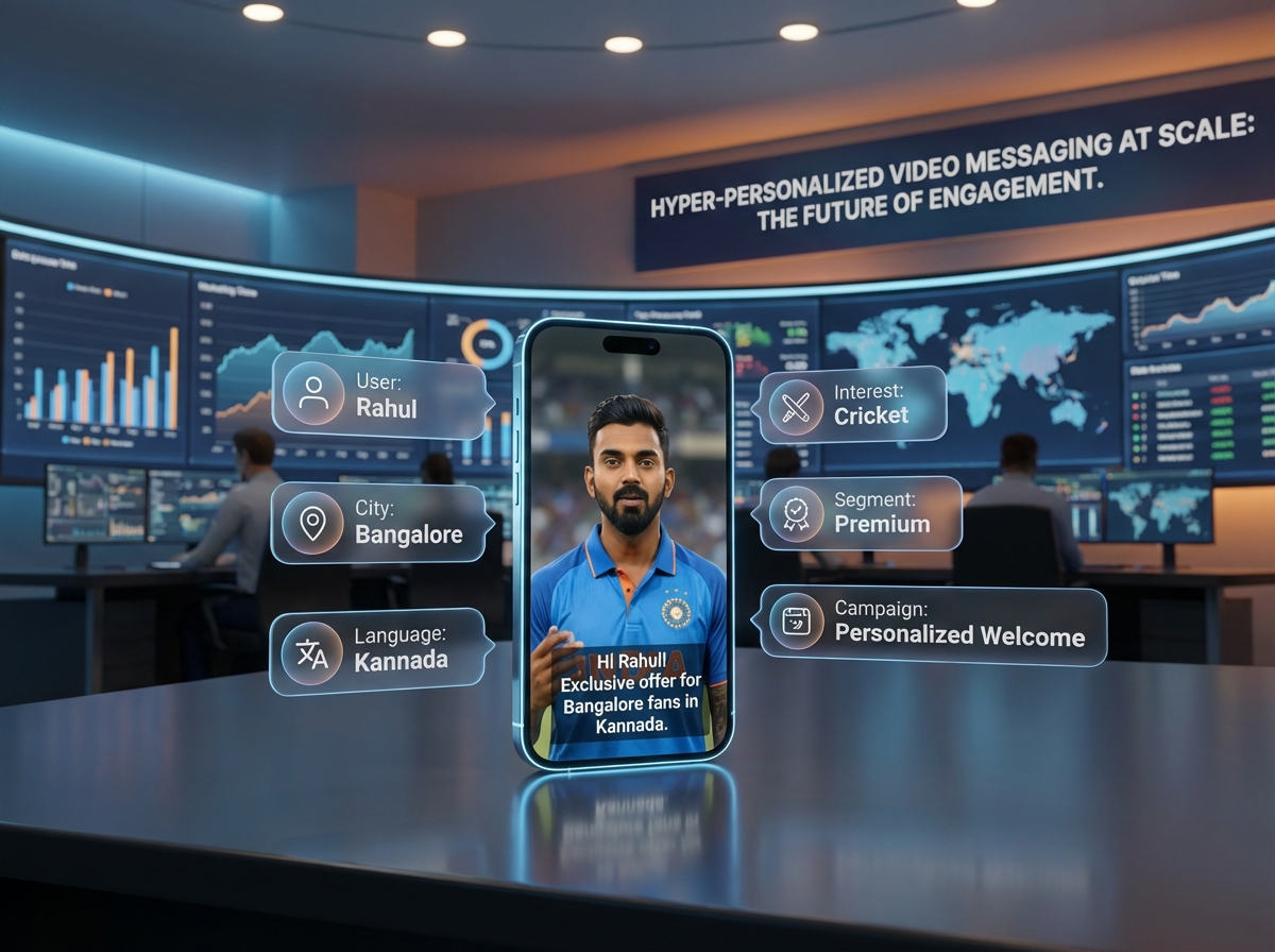 Pipeline for AI-personalized celebrity video generation at scale