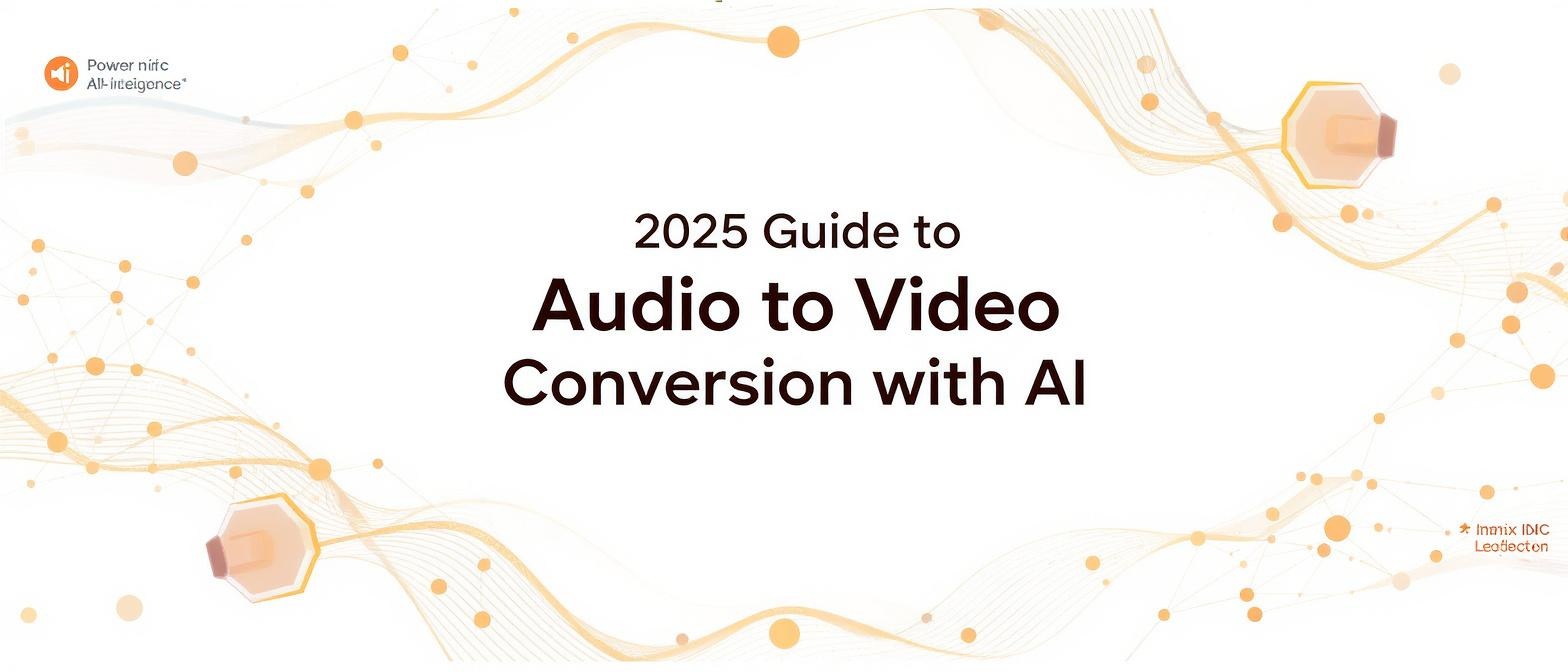 2025 Guide to Audio to Video Conversion with AI