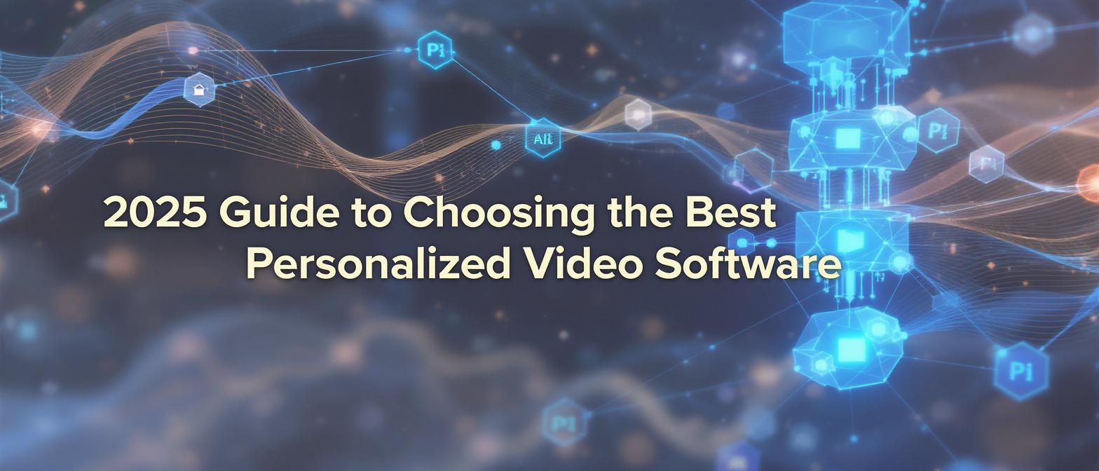 2025 Guide to Choosing the Best Personalized Video Software