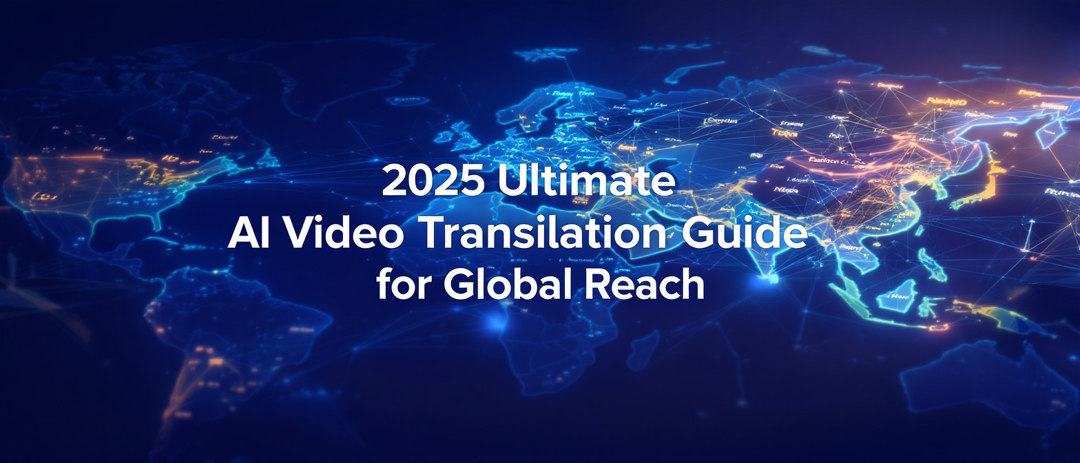 2025 Ultimate AI Video Translation Guide for Global Reach