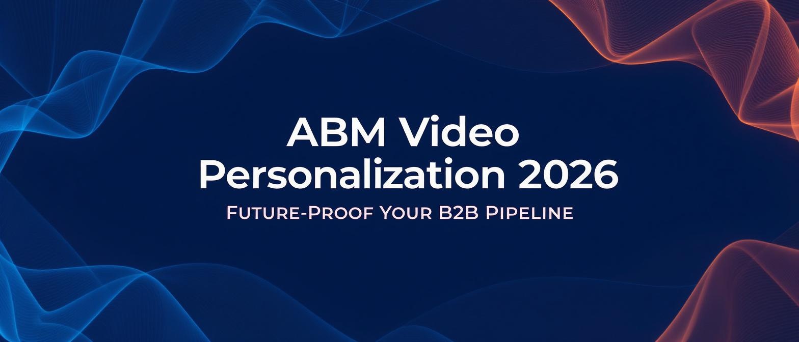 ABM Video Personalization 2026: Future-Proof Your B2B Pipeline