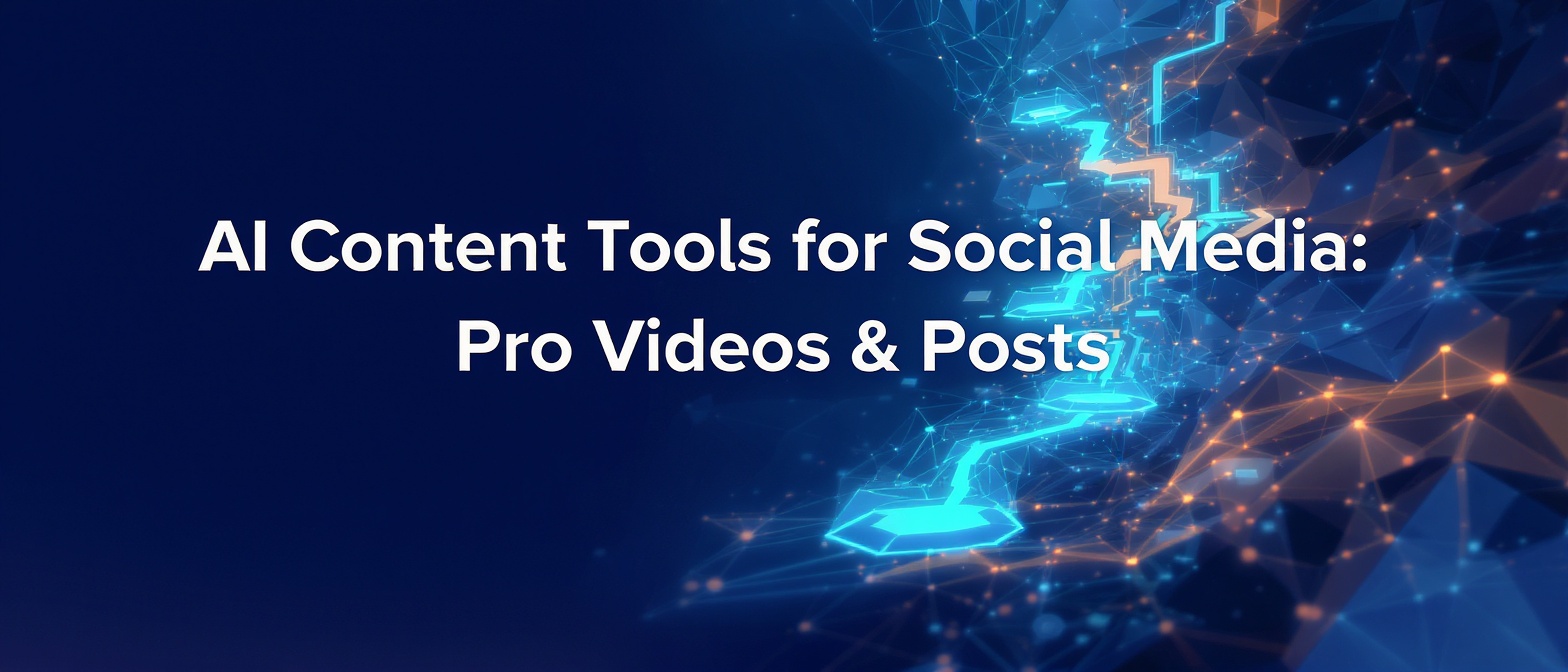 AI Content Tools for Social Media: Pro Videos & Posts