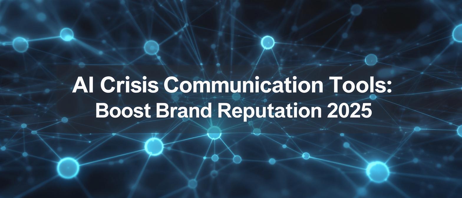 AI Crisis Communication Tools: Boost Brand Reputation 2025