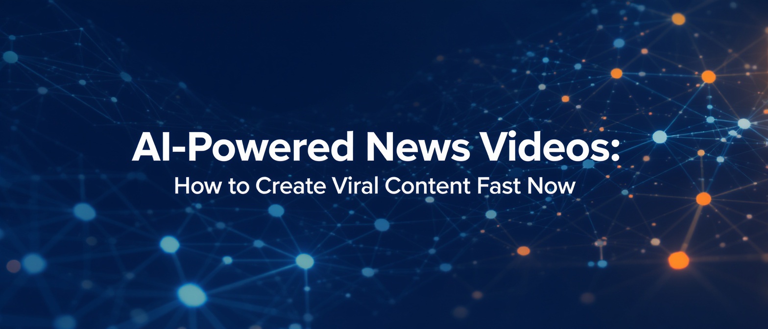AI-Powered News Videos: How to Create Viral Content Fast Now