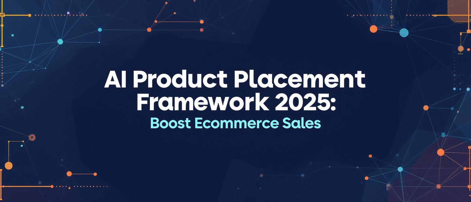 AI Product Placement Framework 2025: Boost Ecommerce Sales