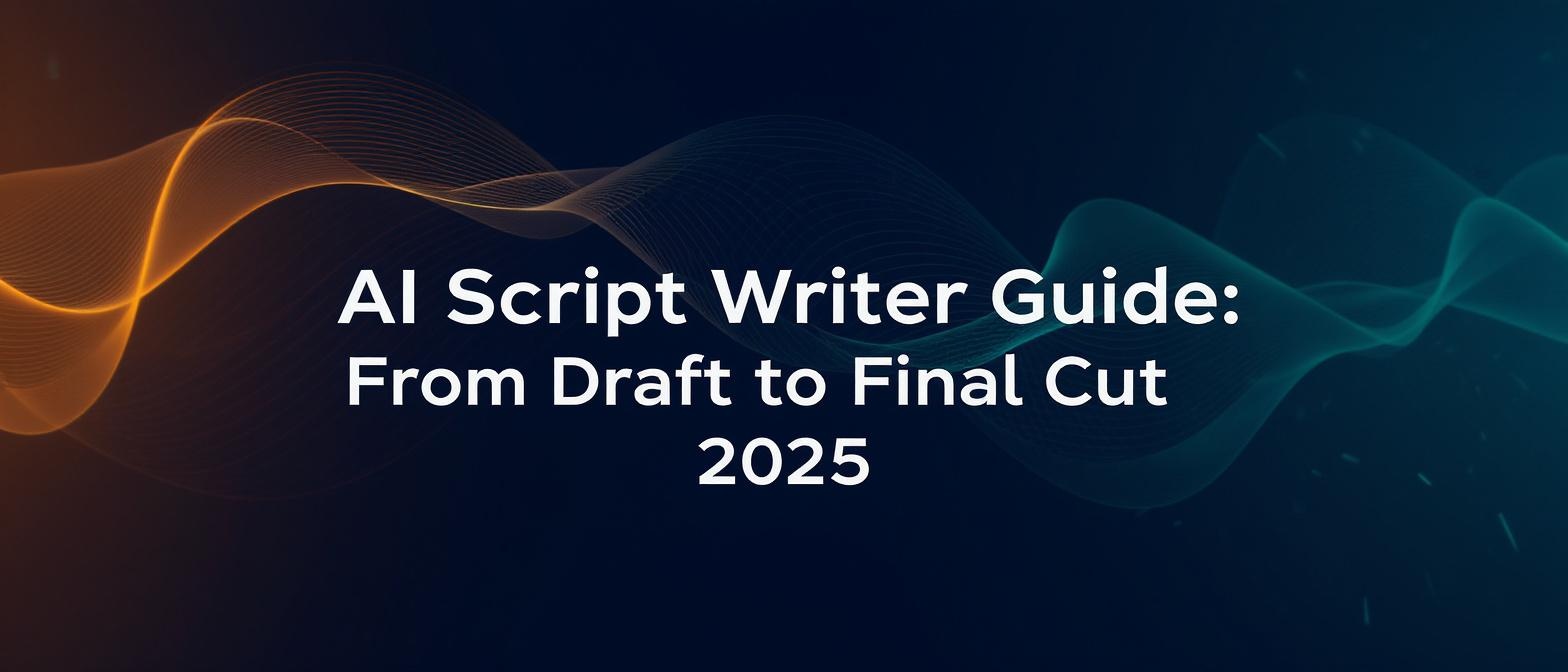 AI Script Writer Guide: From Draft to Final Cut 2025