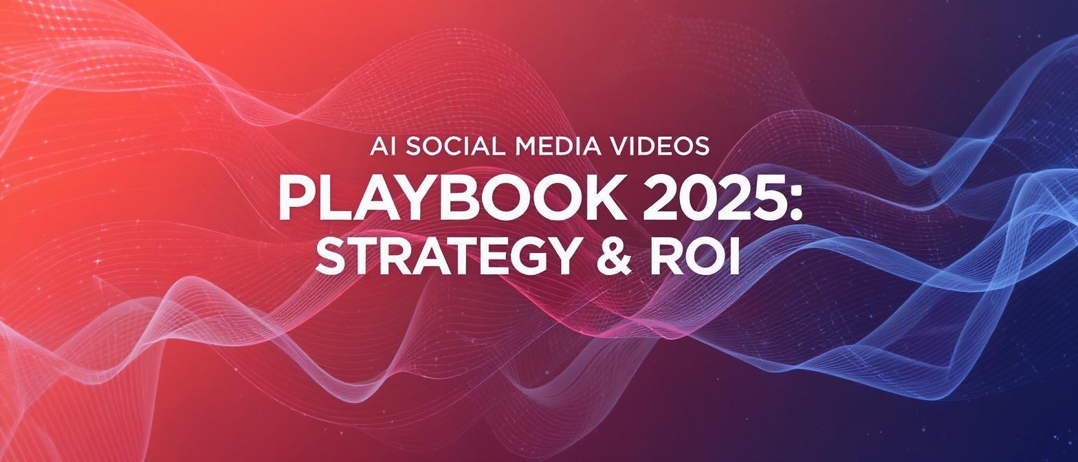 AI Social Media Videos Playbook 2025: Strategy & ROI