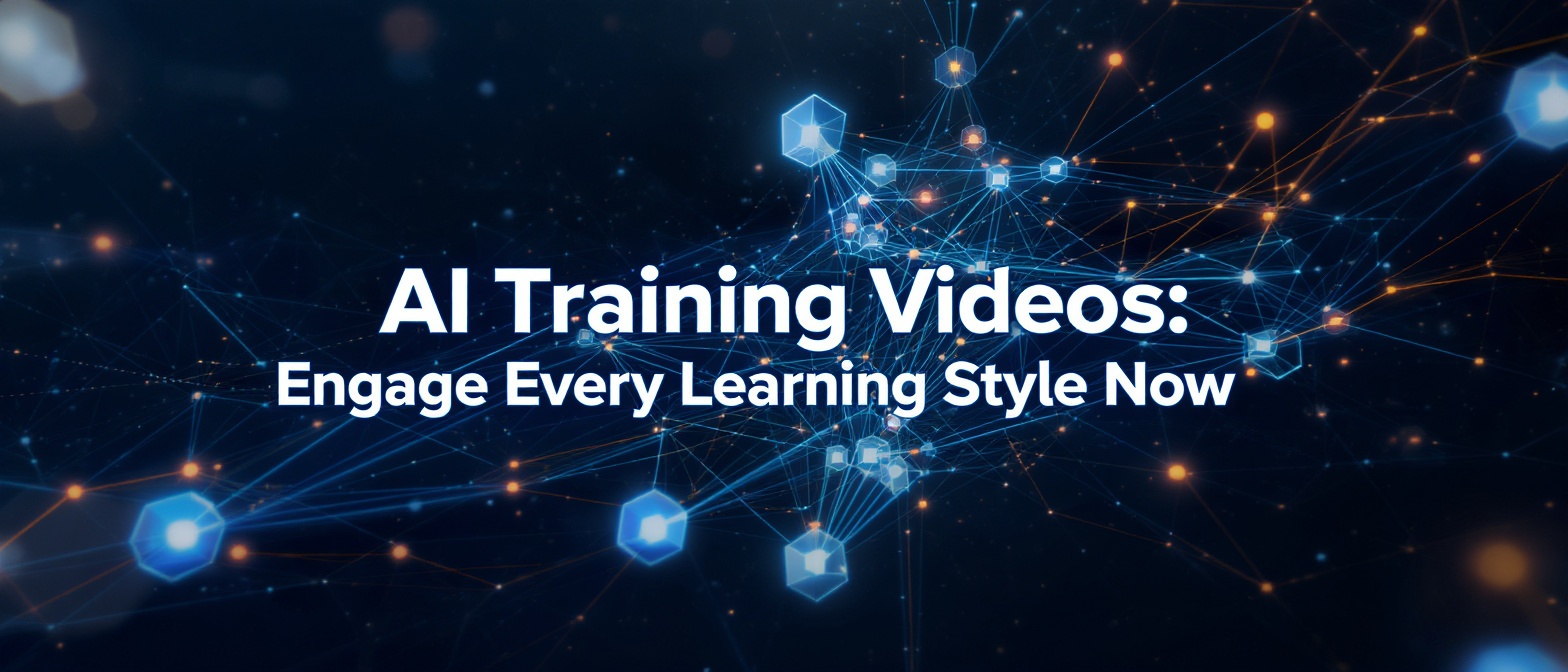 AI Training Videos: Engage Every Learning Style Now