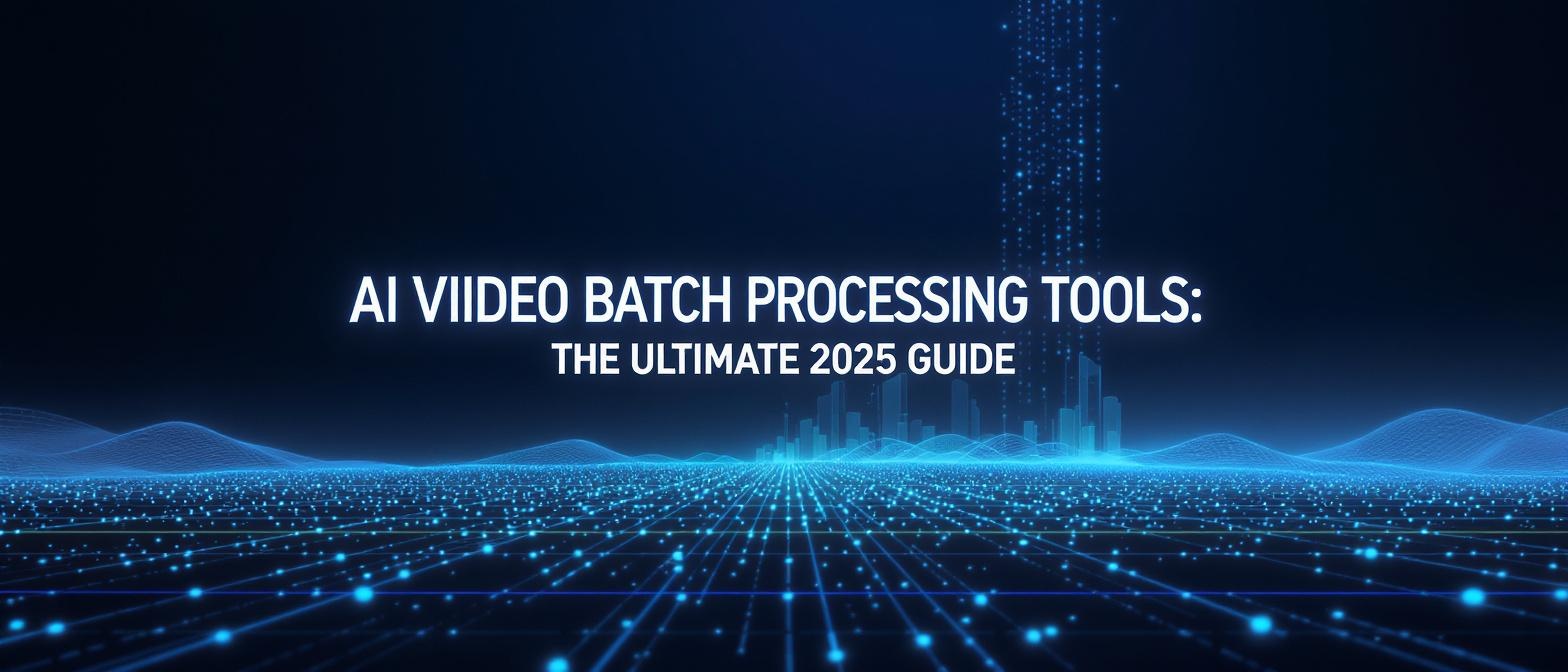 AI Video Batch Processing Tools: The Ultimate 2025 Guide