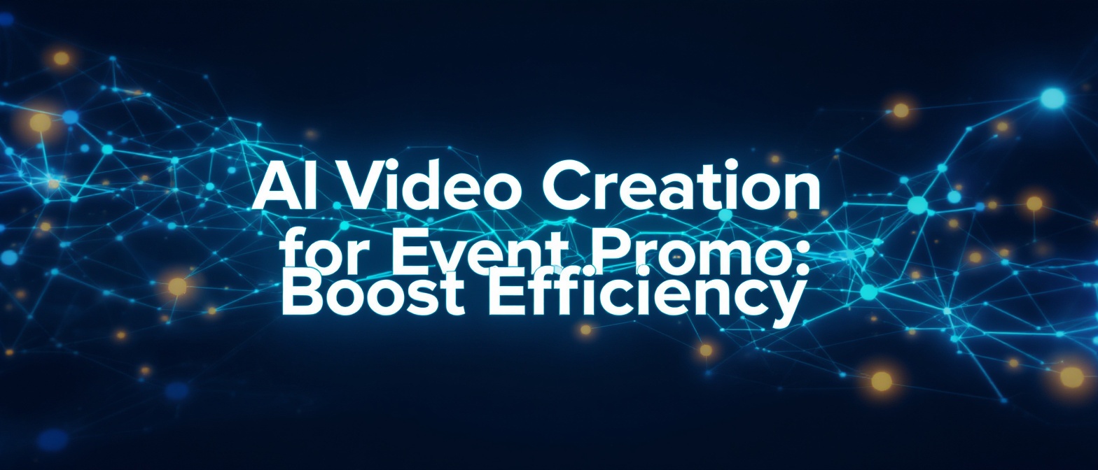 AI Video Creation for Event Promo: Boost Efficiency