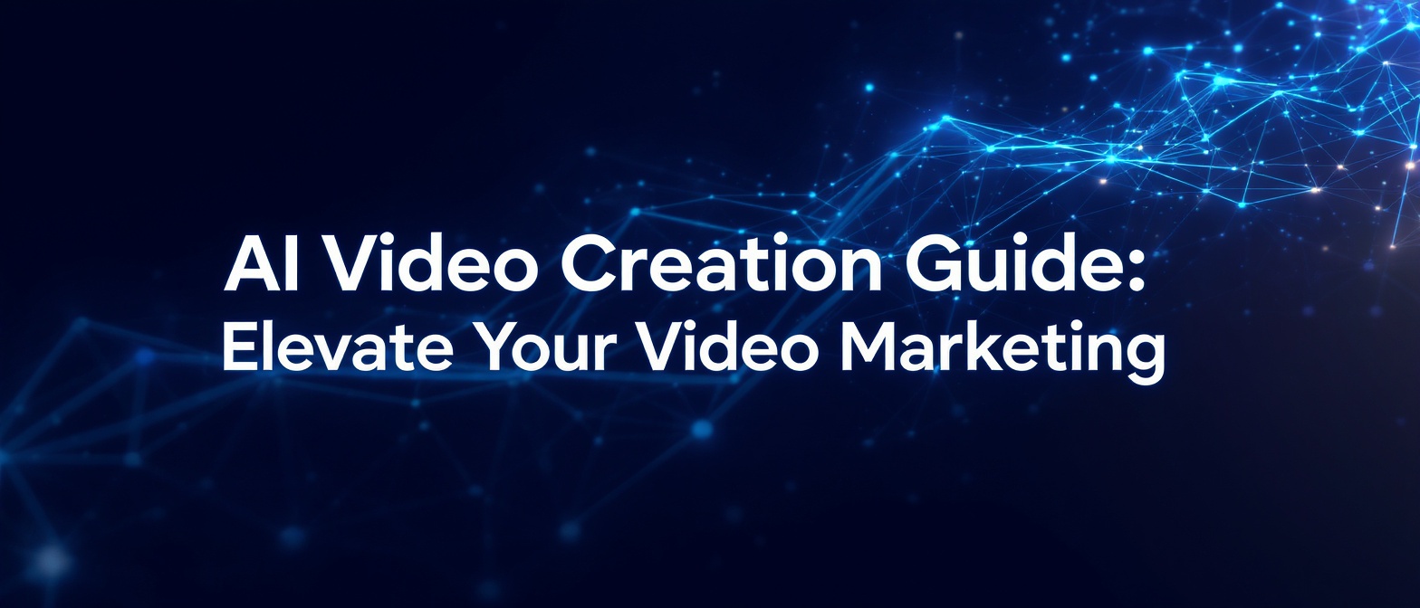 AI Video Creation Guide: Elevate Your Video Marketing