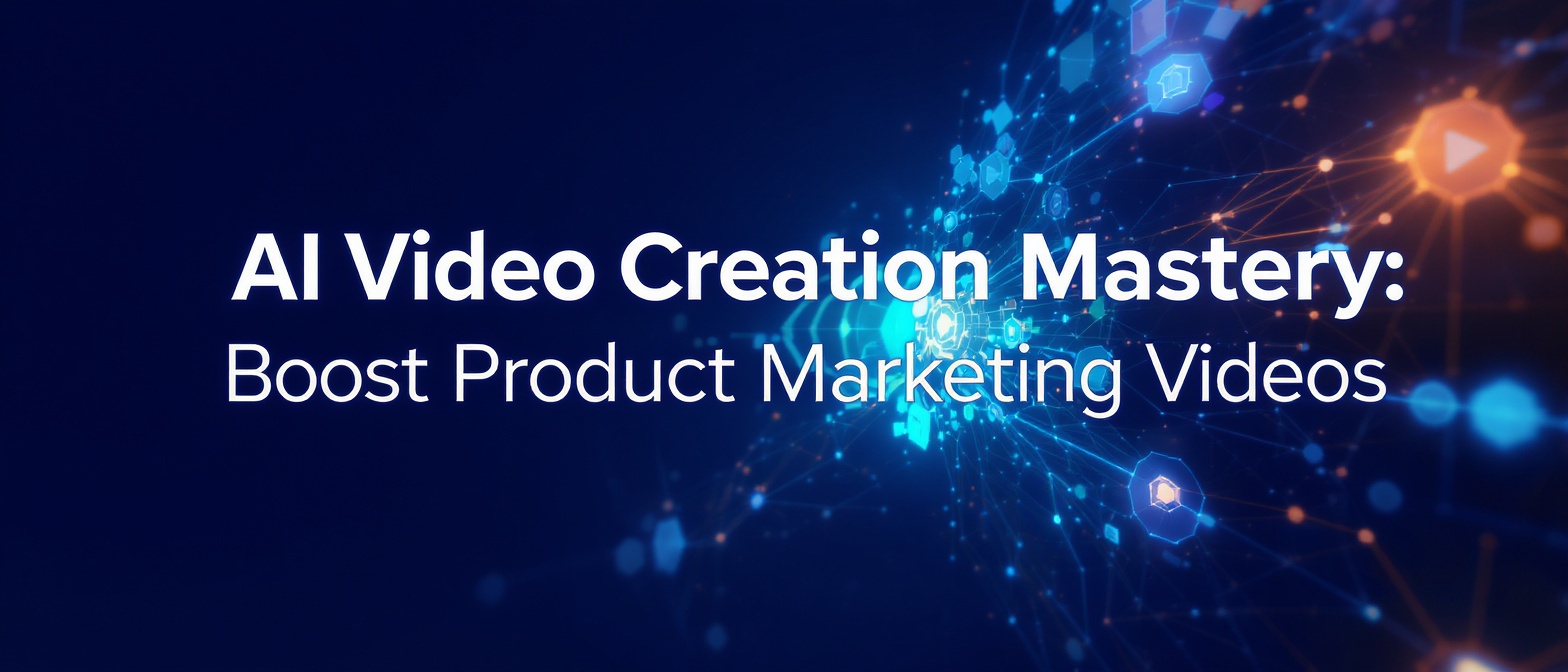 AI Video Creation Mastery: Boost Product Marketing Videos