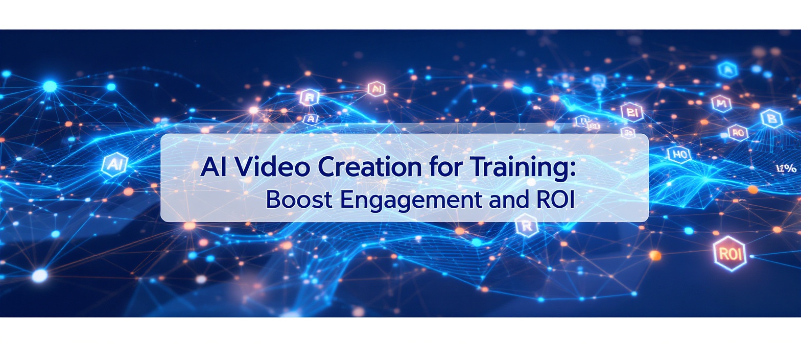 AI Video Creation for Training: Boost Engagement and ROI