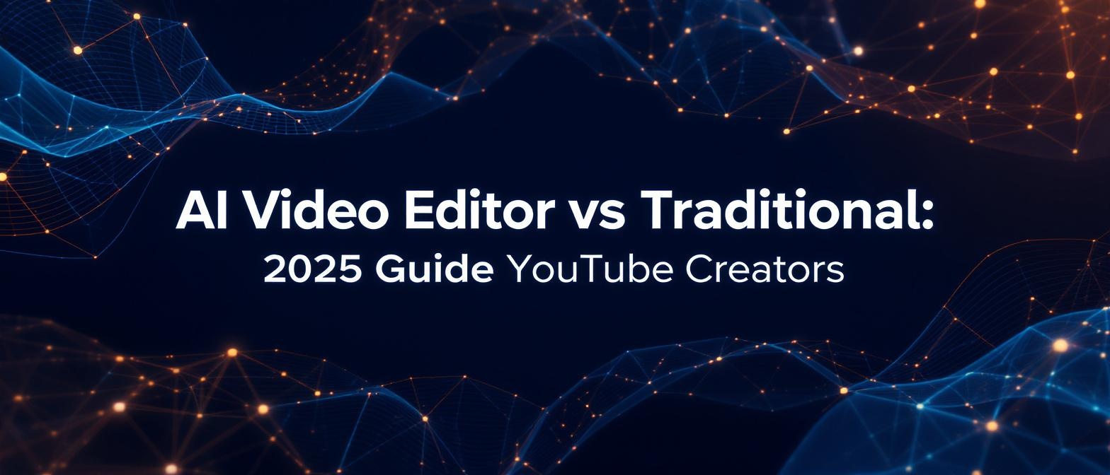 AI Video Editor vs Traditional: 2025 Guide YouTube Creators