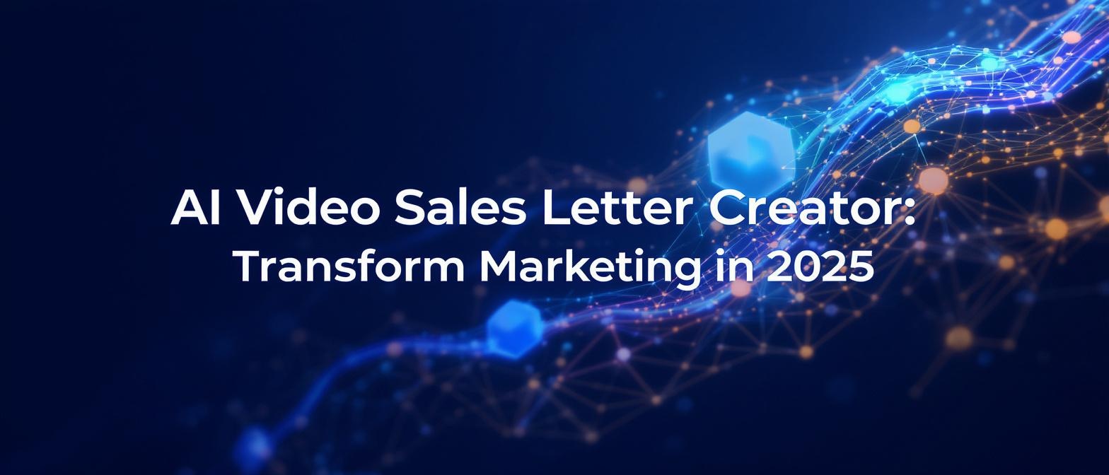 AI Video Sales Letter Creator: Transform Marketing in 2025
