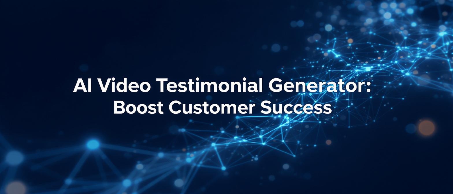 AI Video Testimonial Generator: Boost Customer Success